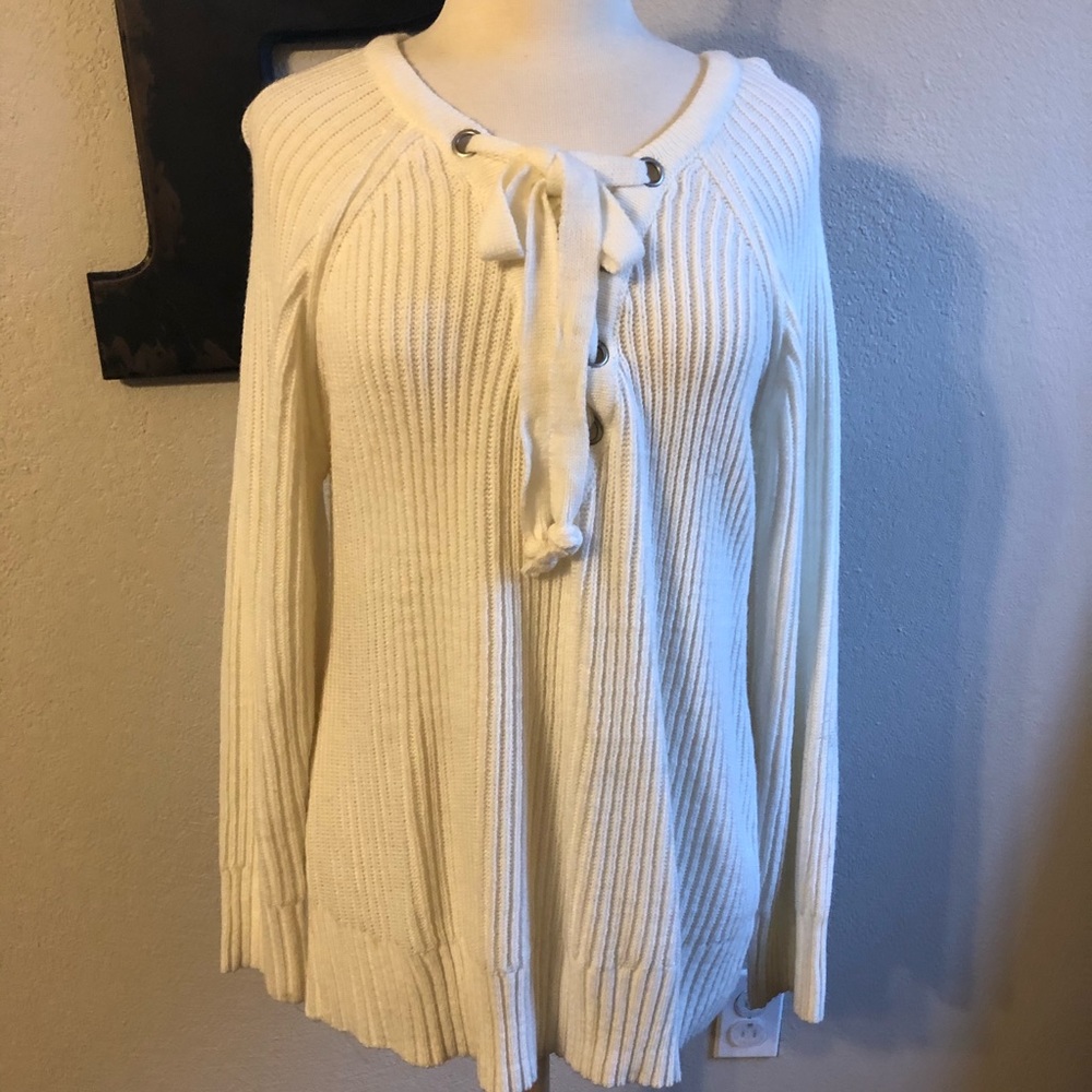 White sweater
